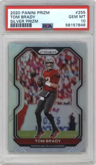 2020 PANINI PRIZM TOM BRADY SILVER PRIZM