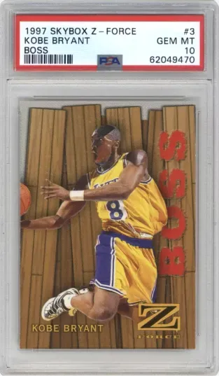 1997 SKYBOX Z-FORCE KOBE BRYANT BOSS