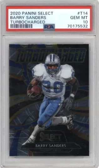 2020 PANINI SELECT BARRY SANDERS TURBOCHARGED