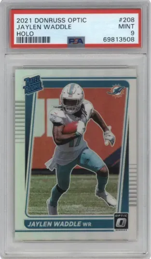 2021 DONRUSS OPTIC JAYLEN WADDLE HOLO