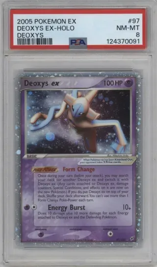 2005 POKEMON EX DEOXYS EX-HOLO DEOXYS