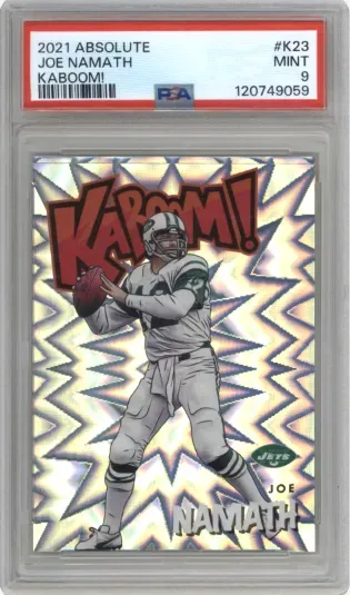 2021 ABSOLUTE JOE NAMATH KABOOM