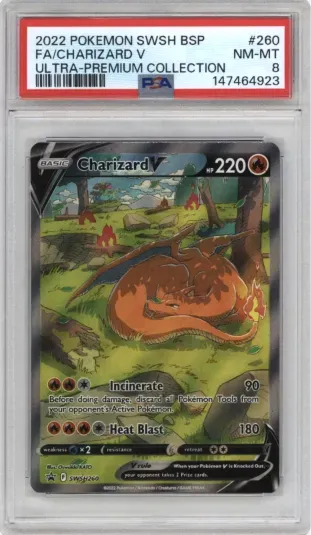 2022 POKEMON SWSH BSP FA CHARIZARD V ULTRA-PREMIUM COLLECTION