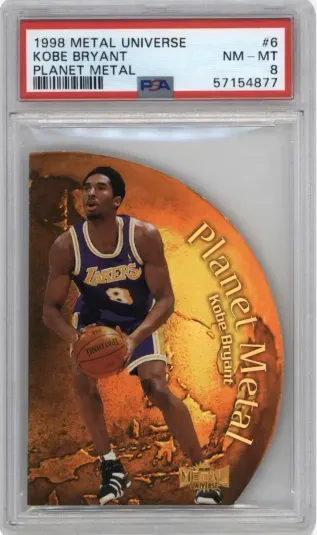 1998 METAL UNIVERSE KOBE BYRANT PLANET METAL
