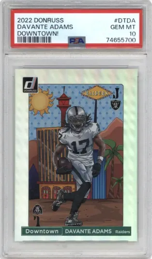2022 DONRUSS DAVANTE ADAMS DOWNTOWN