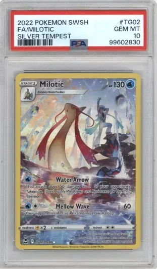 2022 POKEMON SWSH FA MILOTIC SILVER TEMPEST