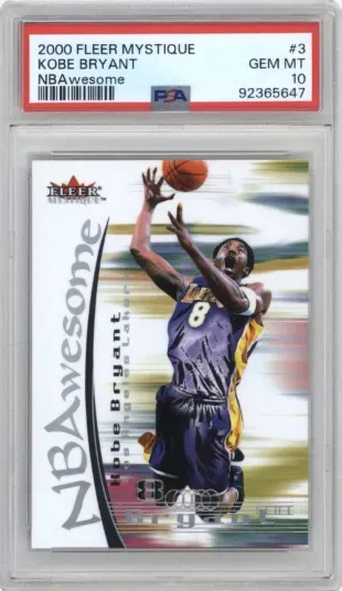 2000 FLEER MYSTIQUE KOBE BRYANT NBAwesome
