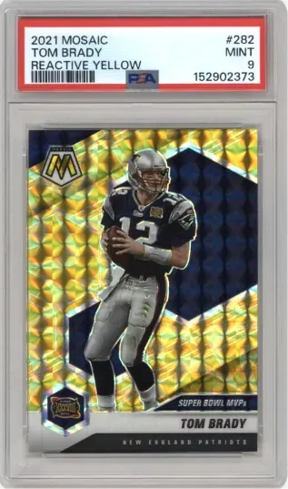 2021 MOSAIC TOM BRADY REACTIVE YELLOW