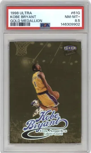 1998 ULTRA KOBE BRYANT GOLD MEDALLION