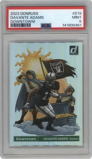 2023 DONRUSS DAVANTE ADAMS DOWNTOWN