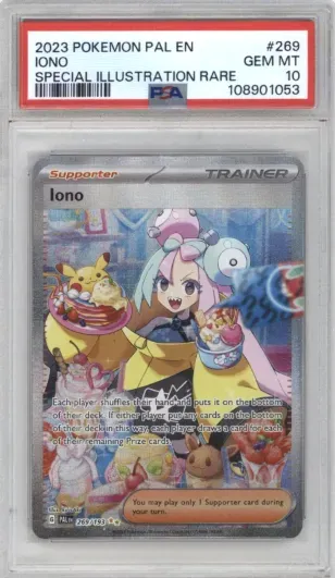 2023 POKEMON PAL EN IONO SPECIAL ILLUSTRATION RARE