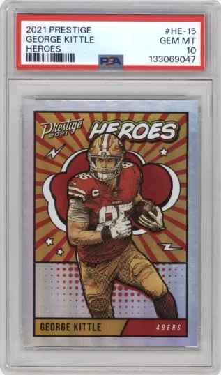 2021 PRESTIGE GEORGE KITTLE HEROES