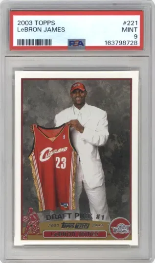2003 TOPPS LeBRON JAMES 163798728