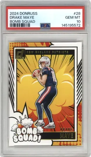 2024 DONRUSS DRAKE MAYE BOMB SQUAD