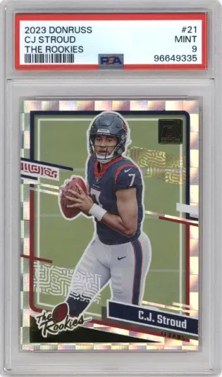 2023 DONRUSS CJ STROUD THE ROOKIES