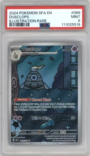 2024 POKEMON SFA EN DUSCLOPS ILLUSTRATION RARE