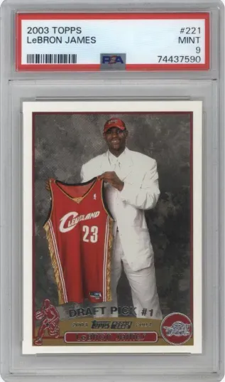 2003 TOPPS LeBRON JAMES