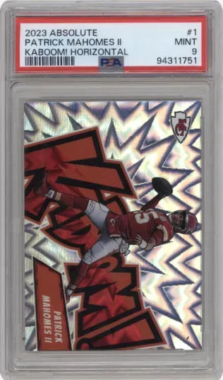 2023 ABSOLUTE PATRICK MAHOMES II KABOOM HORIZONTAL