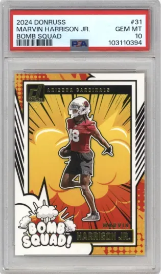 2024 DONRUSS MARVIN HARRISON JR. BOMB SQUAD