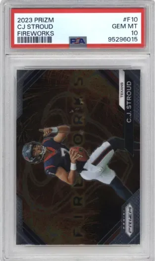 2023 PRIZM CJ STROUD FIREWORKS
