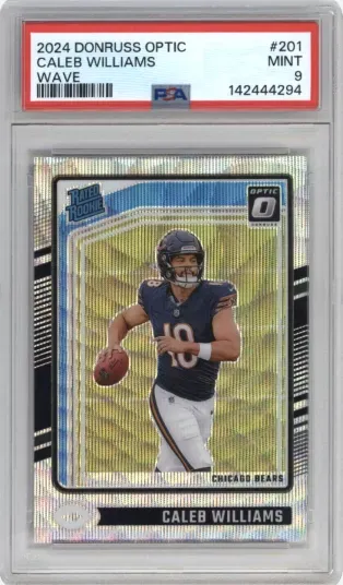 2024 DONRUSS OPTIC CALEB WILLIAMS WAVE