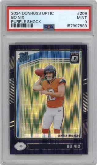 2024 DONRUSS OPTIC BO NIX PURPLE SHOCK