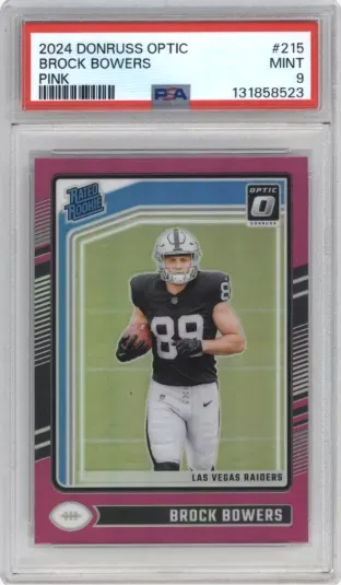 2024 DONRUSS OPTIC BROCK BOWERS PINK