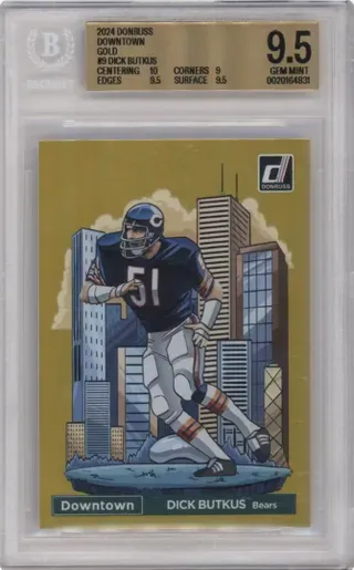 2024 DONRUSS DOWNTOWN GOLD #9 DICK BUTKUS