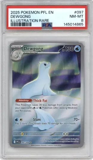 2025 POKEMON PFL EN DEWGONG ILLUSTRATION RARE