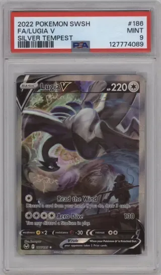 2022 POKEMON SWSH FA LUGIA V SILVER TEMPEST