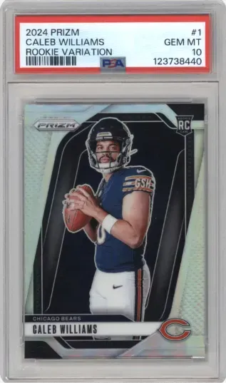 2024 PRIZM CALEB WILLIAMS ROOKIE VARIATION