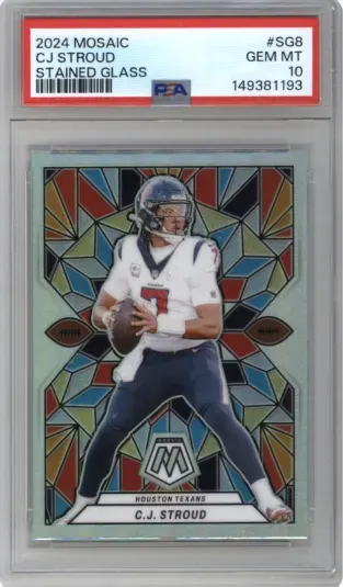 2024 MOSAIC CJ STROUD STAINED GLASS
