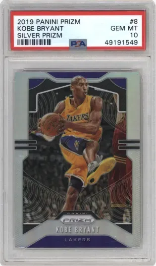2019 PANINI PRIZM KOBE BRYANT SILVER PRIZM