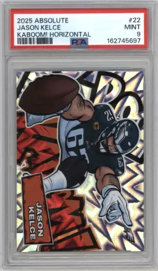 2025 ABSOLUTE JASON KELCE KABOOM HORIZONTAL
