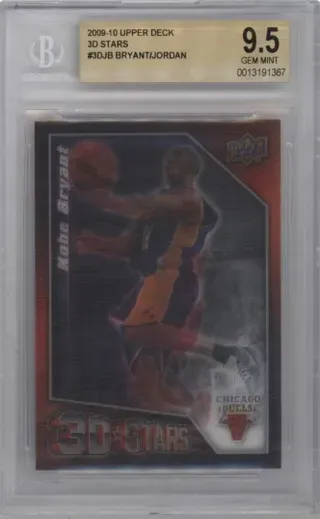 2009-10 UPPER DECK 3D STARS #3DJB BRYANT JORDAN