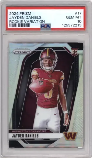 2024 PRIZM JAYDEN DANIELS ROOKIE VARIATION