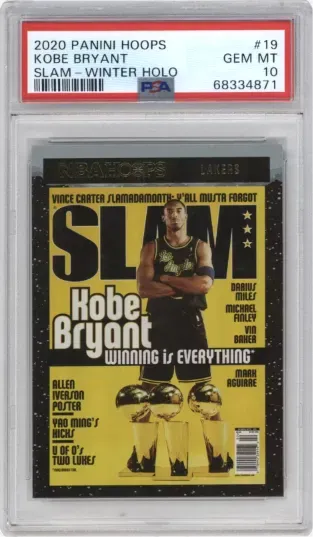 2020 PANINI HOOPS KOBE BRYANT SLAM-WINTER HOLO