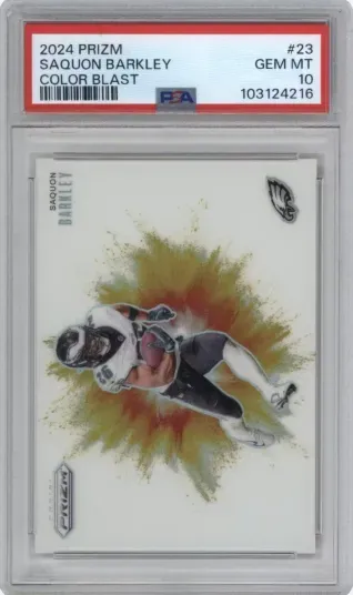 2024 PRIZM SAQUON BARKLEY COLOR BLAST