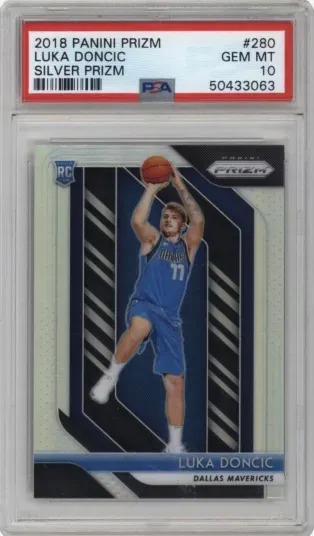 2018 PANINI PRIZM LUKA DONCIC SILVER PRIZM