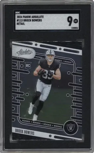 2024 PANINI ABSOLUTE #113 BROCK BOWERS RETAIL