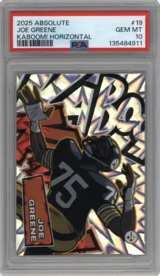 2025 ABSOLUTE JOE GREENE KABOOM HORIZONTAL