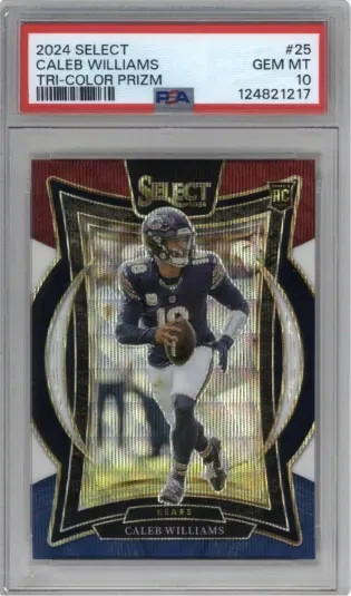 2024 SELECT CALEB WILLIAMS TRI-COLOR PRIZM