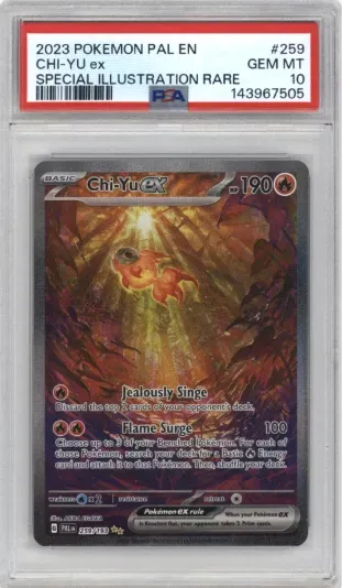 2023 POKEMON PAL EN CHI-YU ex SPECIAL ILLUSTRATION RARE