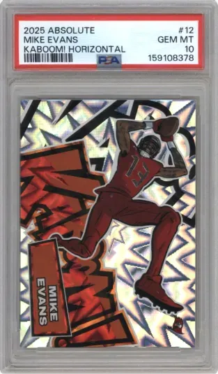2025 ABSOLUTE MIKE EVANS KABOOMS HORIZONTAL