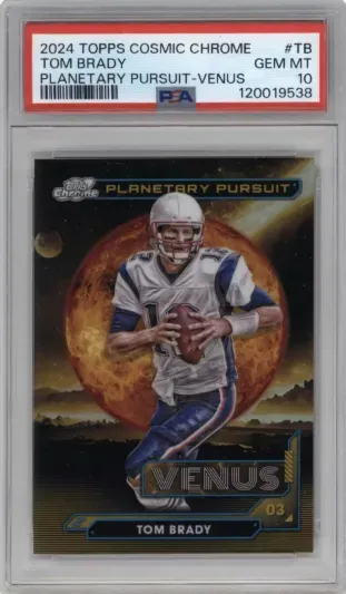 2024 TOPPS COSMIC CHROME TOM BRADY PLANETARY PURSUIT VENUS