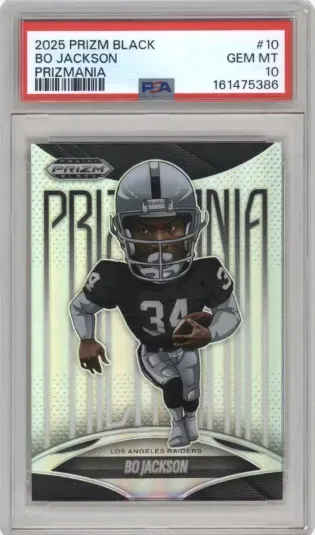 2025 PRIZM BLACK BO JACKSON PRIZMANIA