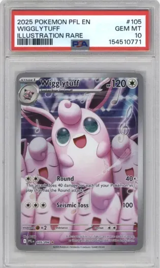 2025 POKEMON PFL EN WIGGLY TUFF ILLUSTRATION RARE