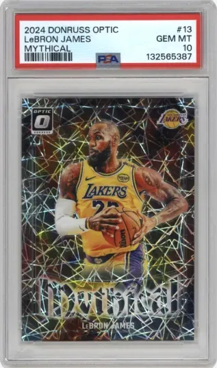 2024 DONRUSS OPTIC LeBRON JAMES MYTHICAL