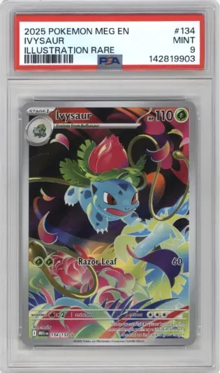 2025 POKEMON MEG EN IVYSAUR ILLUSTRATION RARE