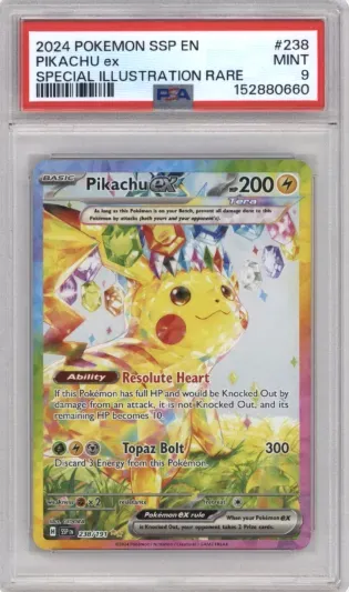 2024 POKEMON SSP EN PIKACHU ex SPECIAL ILLUSTRATION RARE 152880660
